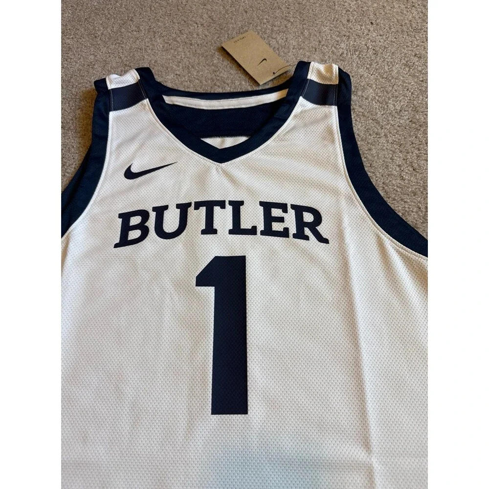 Butler Bulldogs Nike NWT Men’s Basketball Jersey Size Large